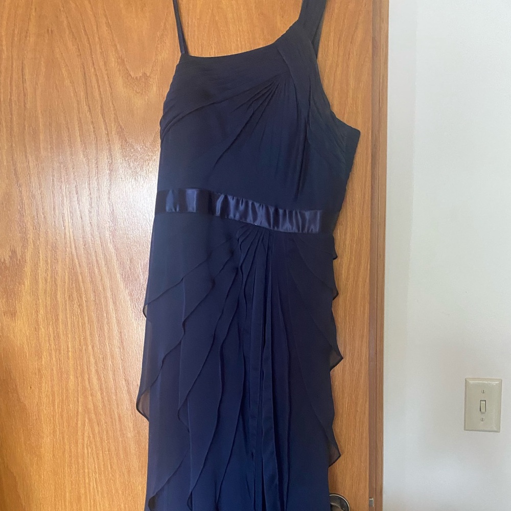 Adrianna Papell Navy Blue Dress